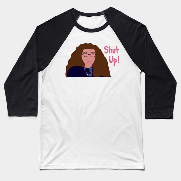 Mia Thermopolis “Shut Up!” Baseball T-Shirt by MoreThanADrop